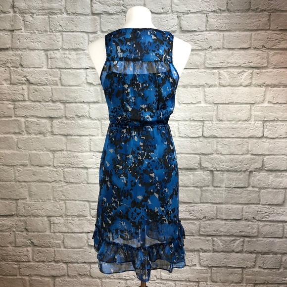 Converse One Star Blue Leopard Ruffle Dress - Picture 5 of 6